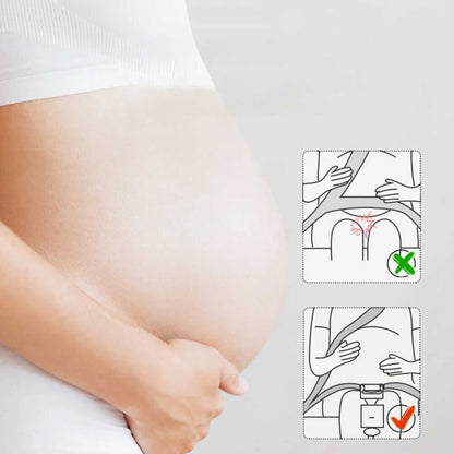 Seat belt adapter for pregnant women