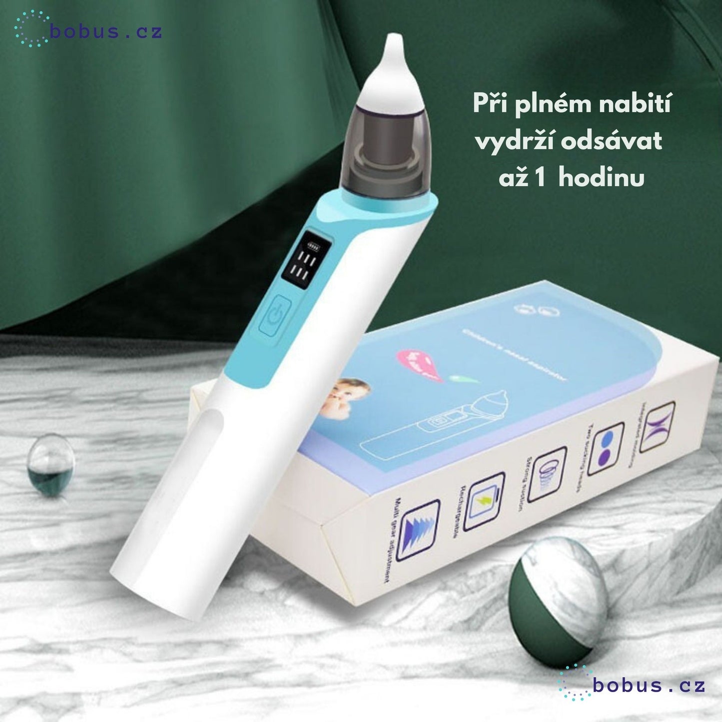 Electric nasal aspirator