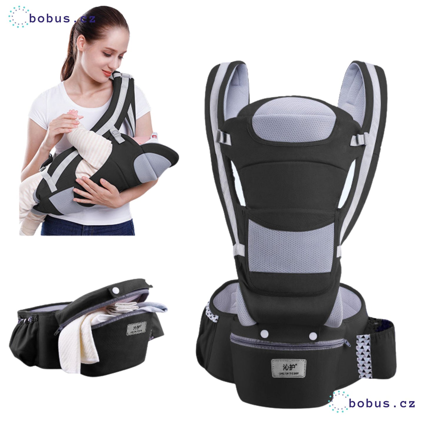 Multifunctional baby carrier - Kangaroo