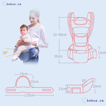 Multifunctional baby carrier - Kangaroo