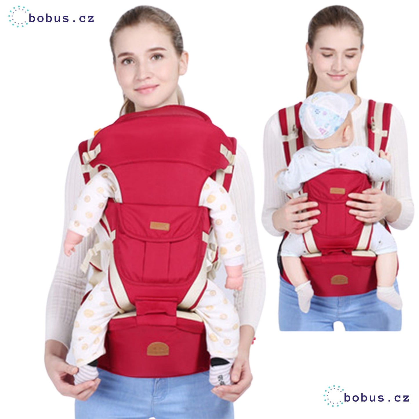 Multifunctional ergonomic baby carrier 3 in 1