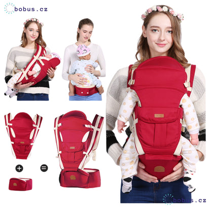 Multifunctional ergonomic baby carrier 3 in 1